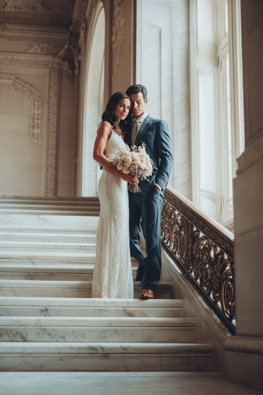27 Romantic City Hall Wedding Ideas for Modern Couples