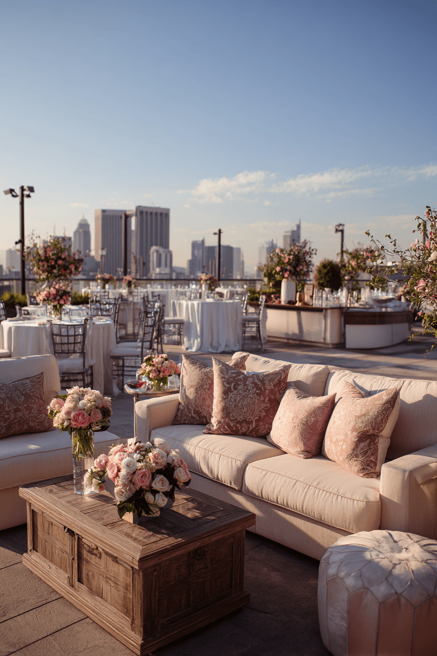 27 Stunning Rooftop Wedding Reception Ideas for an Unforgettable Celebration