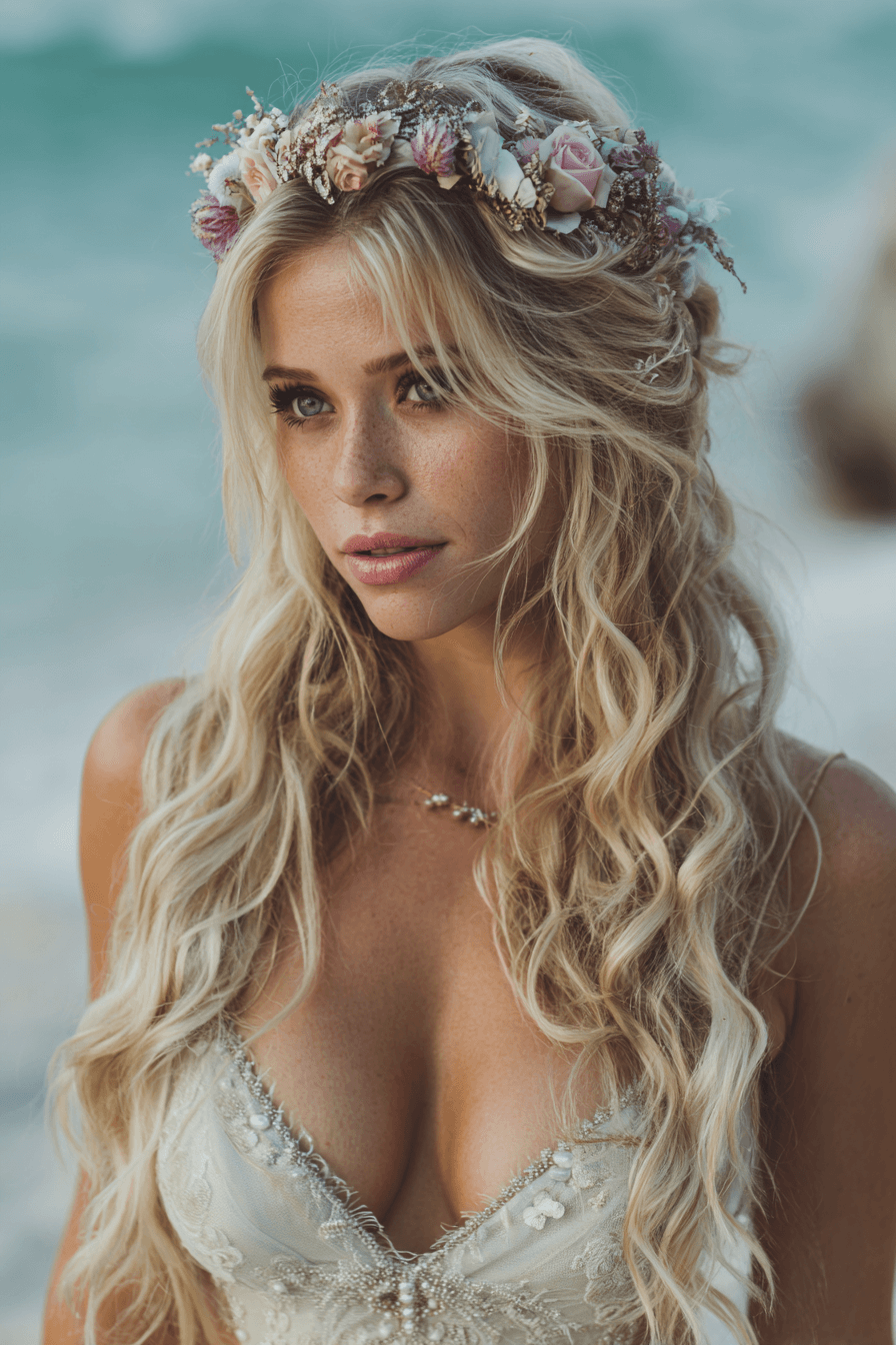 27 Stunning Beach Wedding Hairstyles for a Dreamy Seaside Ceremony