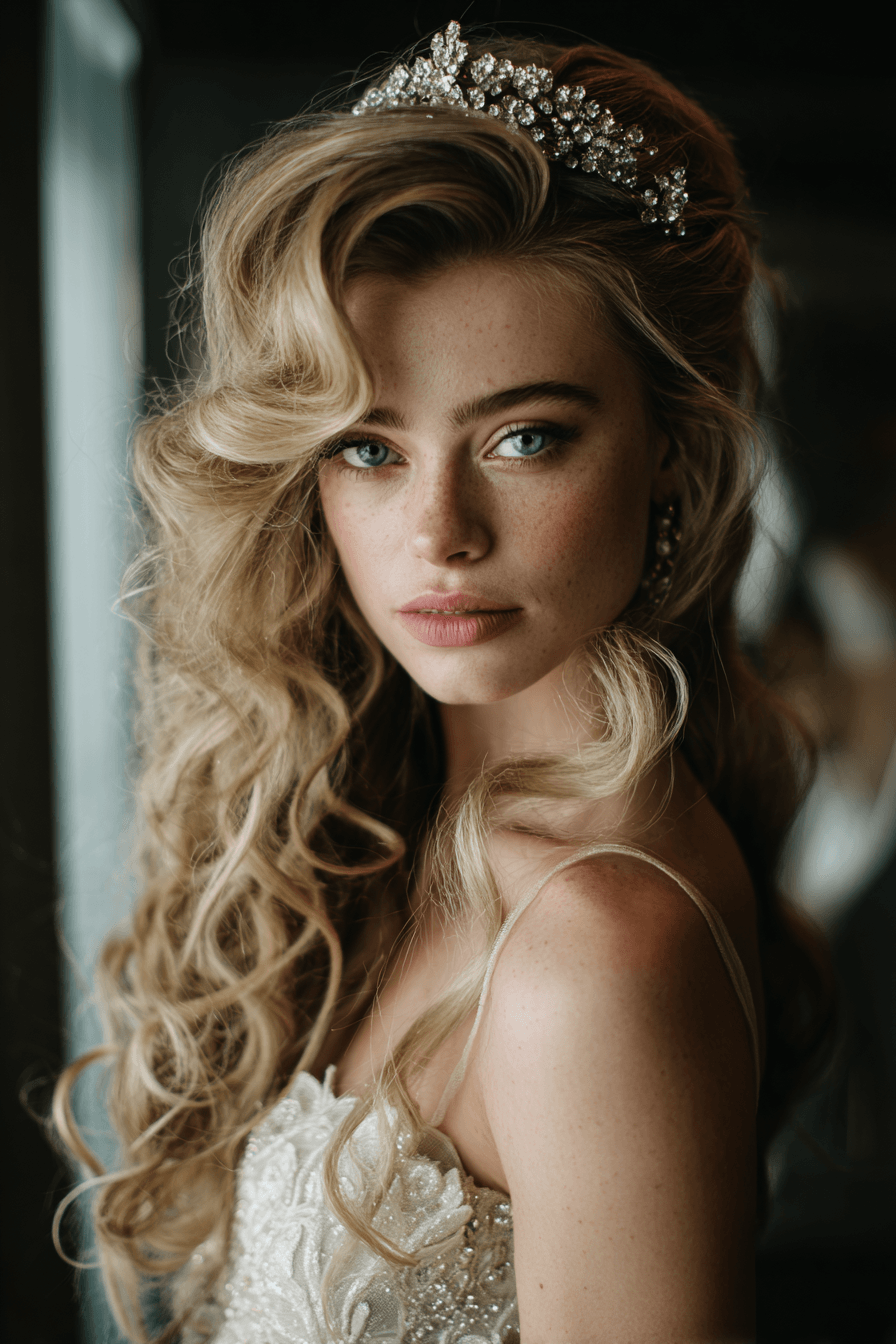 27 Beautiful Curly Hair Wedding Styles to Inspire Your Bridal Look