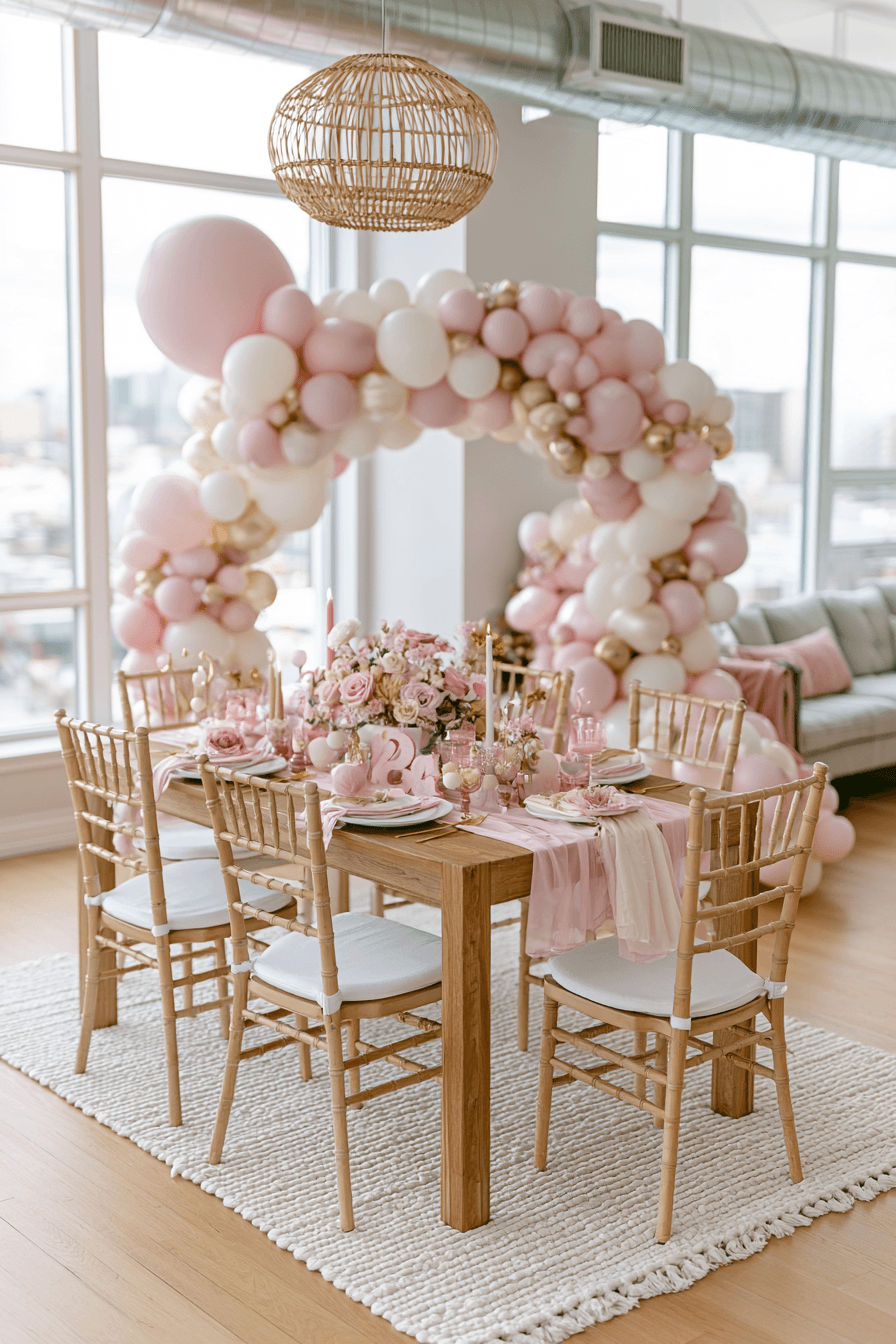 27 Pink and White Birthday Decor Ideas for a Dreamy Celebration