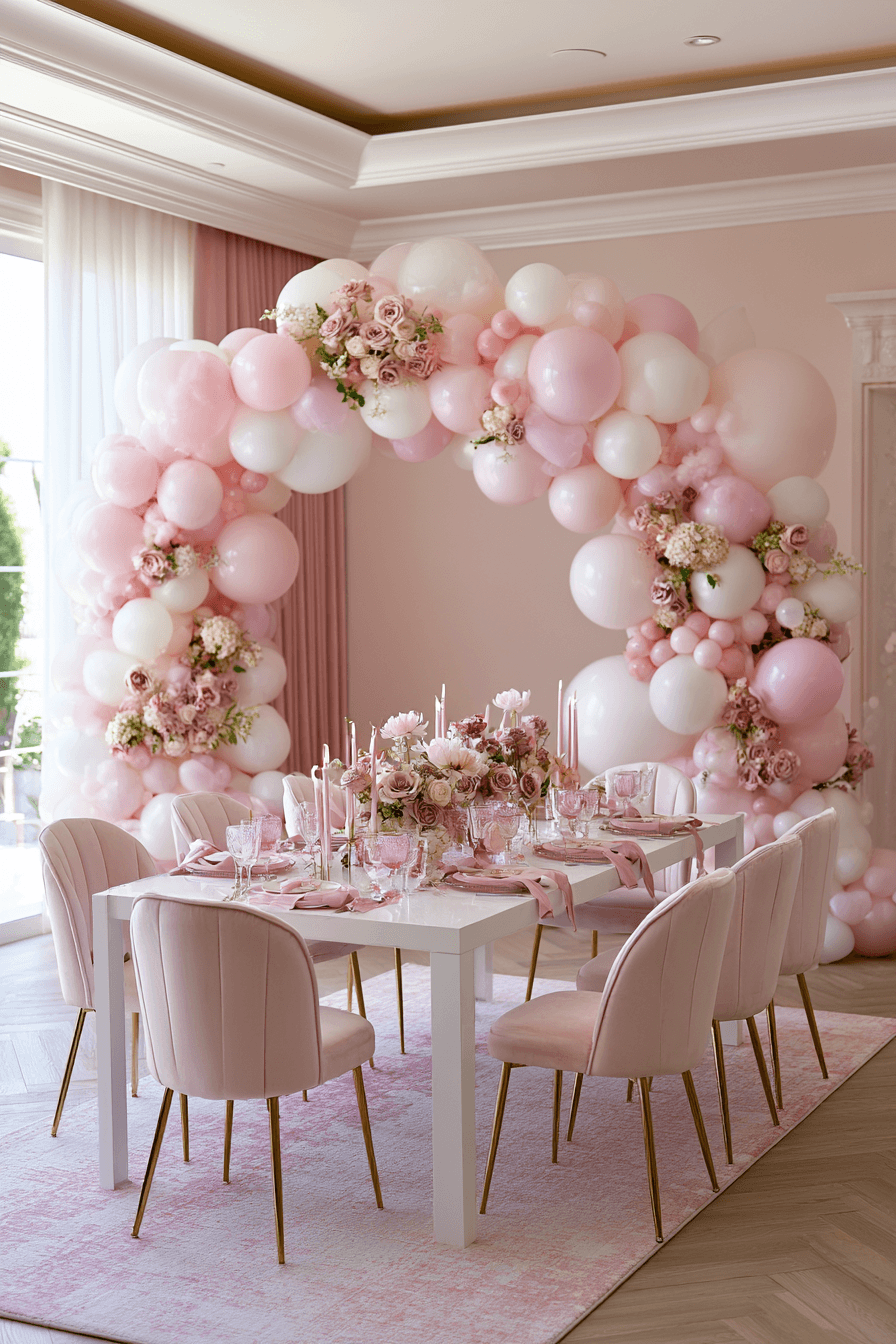 27 Pink and White Birthday Decor Ideas for a Dreamy Celebration