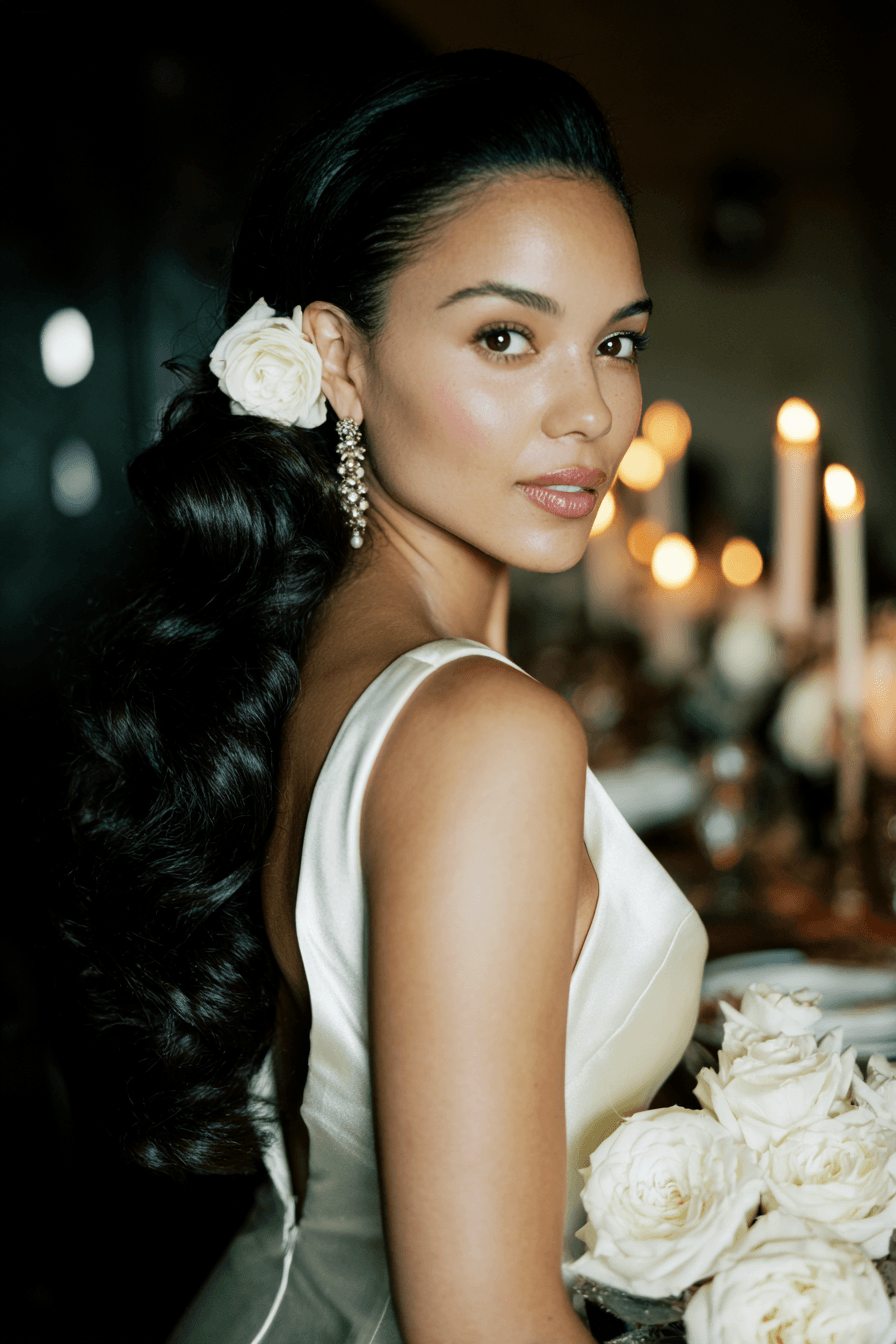 27 Beautiful Curly Hair Wedding Styles to Inspire Your Bridal Look