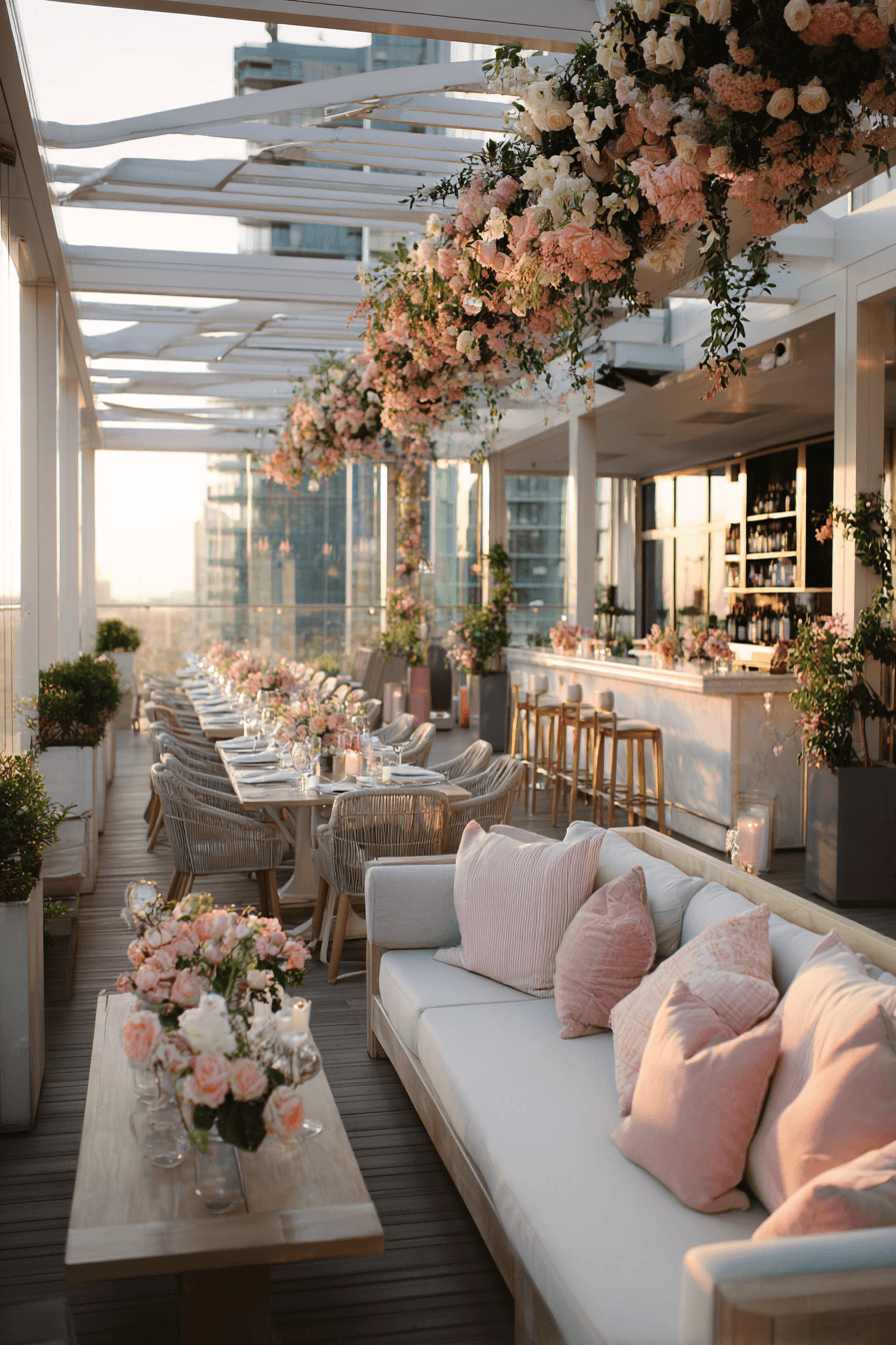 27 Stunning Rooftop Wedding Reception Ideas for an Unforgettable Celebration