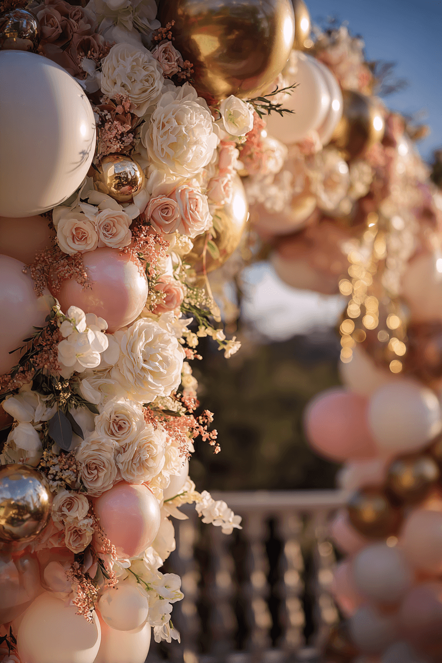 27 Beautiful Wedding Balloon Arrangements for Your Big Day