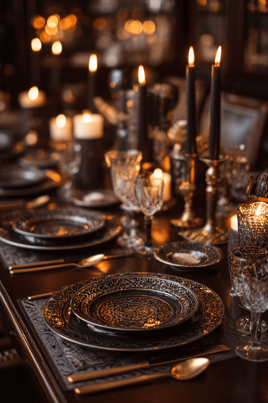 27 Black and Gold Dinner Party Ideas for a Luxe Celebration