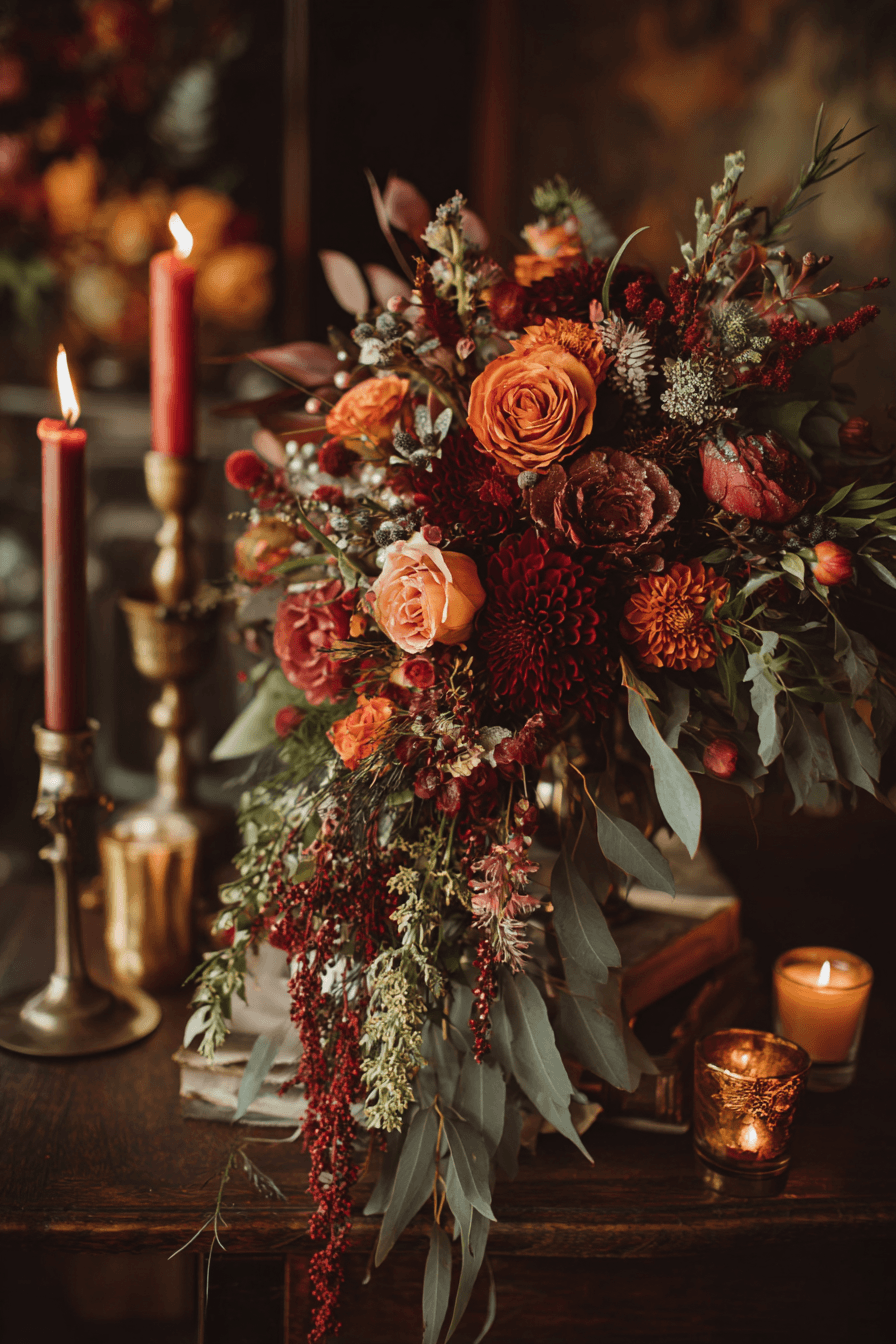 27 Elegant Cascading Wedding Bouquets Every Bride Will Love