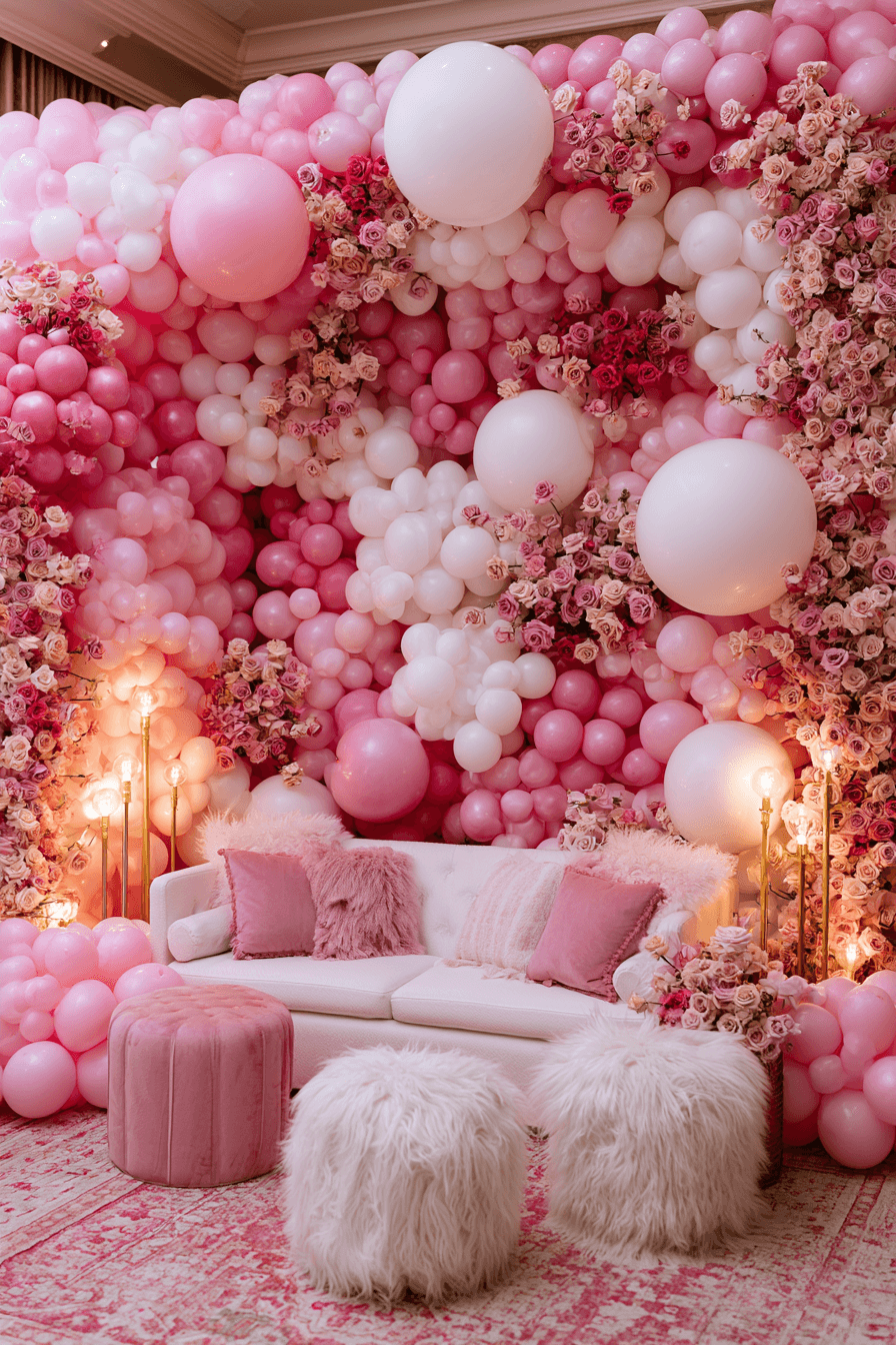27 Pink and White Birthday Decor Ideas for a Dreamy Celebration