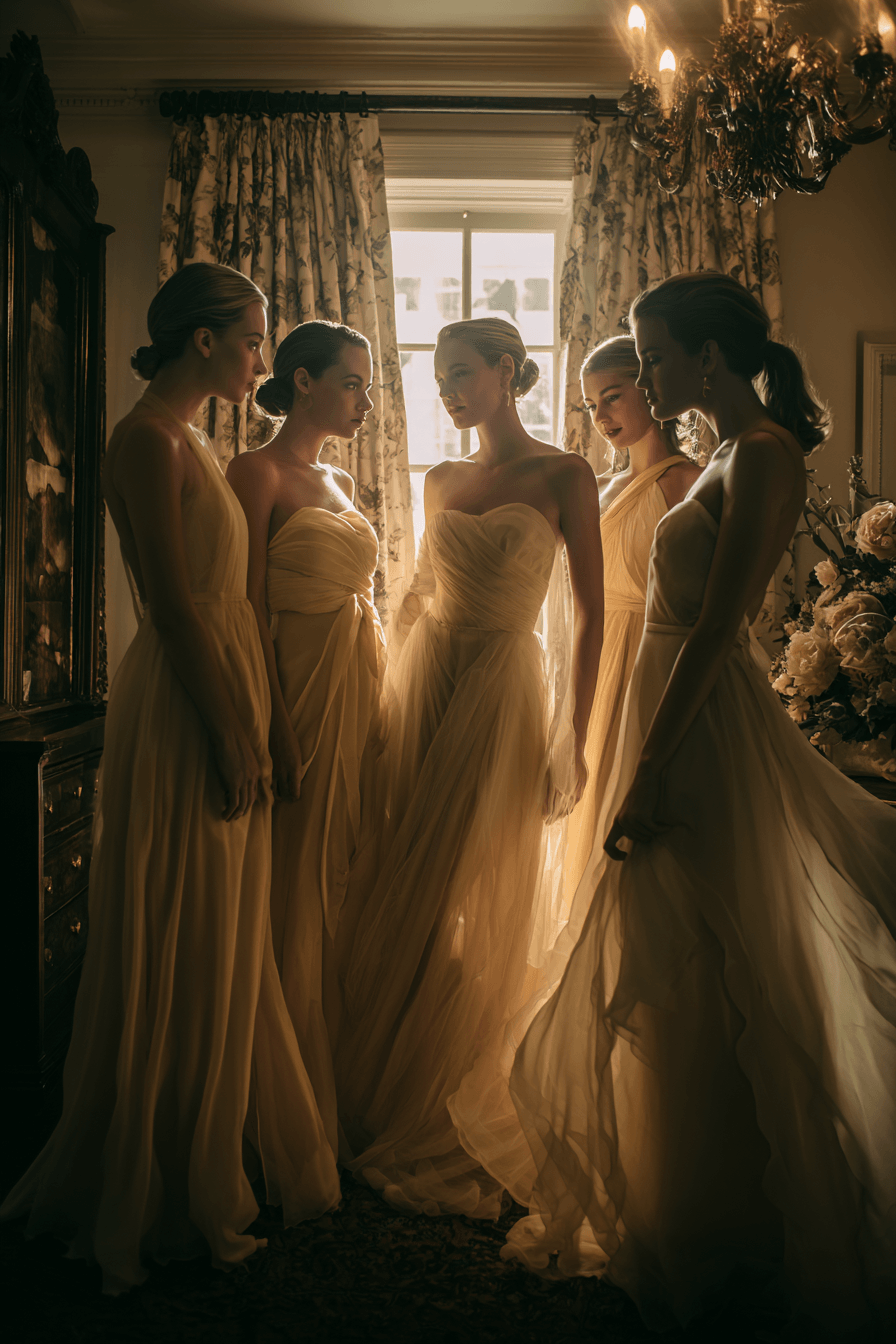 27 Butter Yellow Bridesmaid Dresses That Will Brighten Your Wedding Day