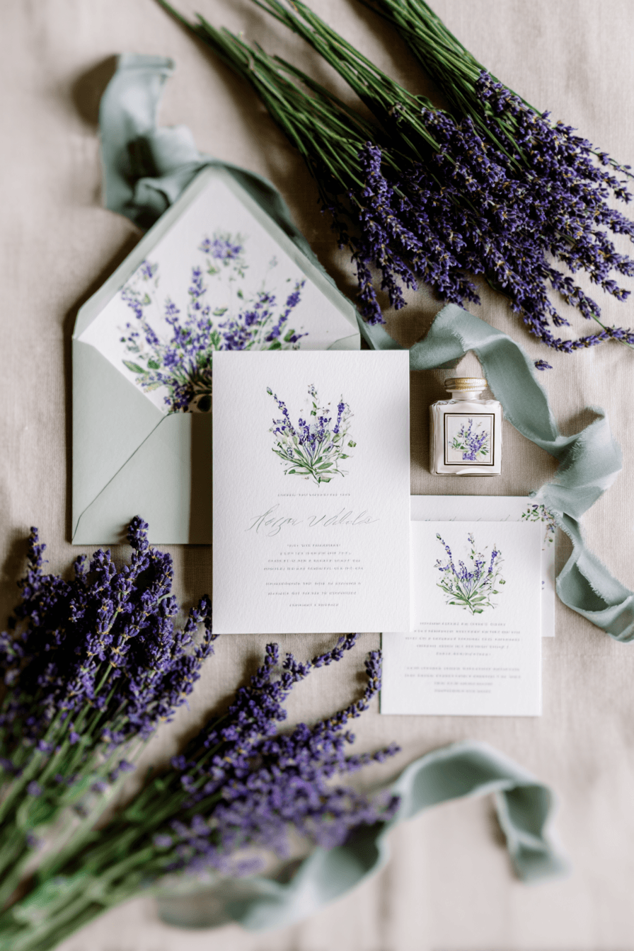 27 Lavender and Sage Wedding Palettes for a Soft Elegant Look