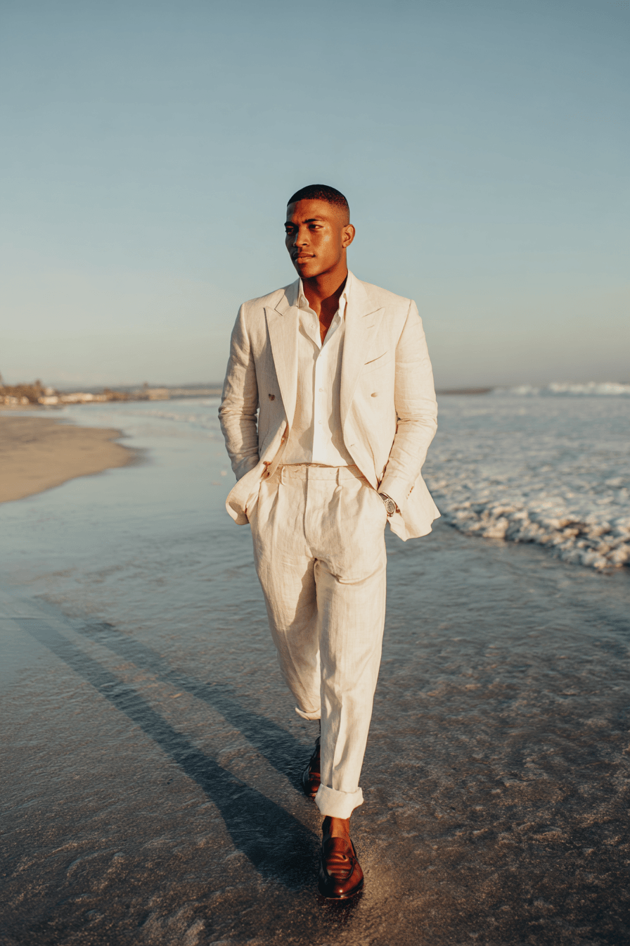 27 Beach Wedding Looks for Men That Are Perfect for Summer Ceremonies