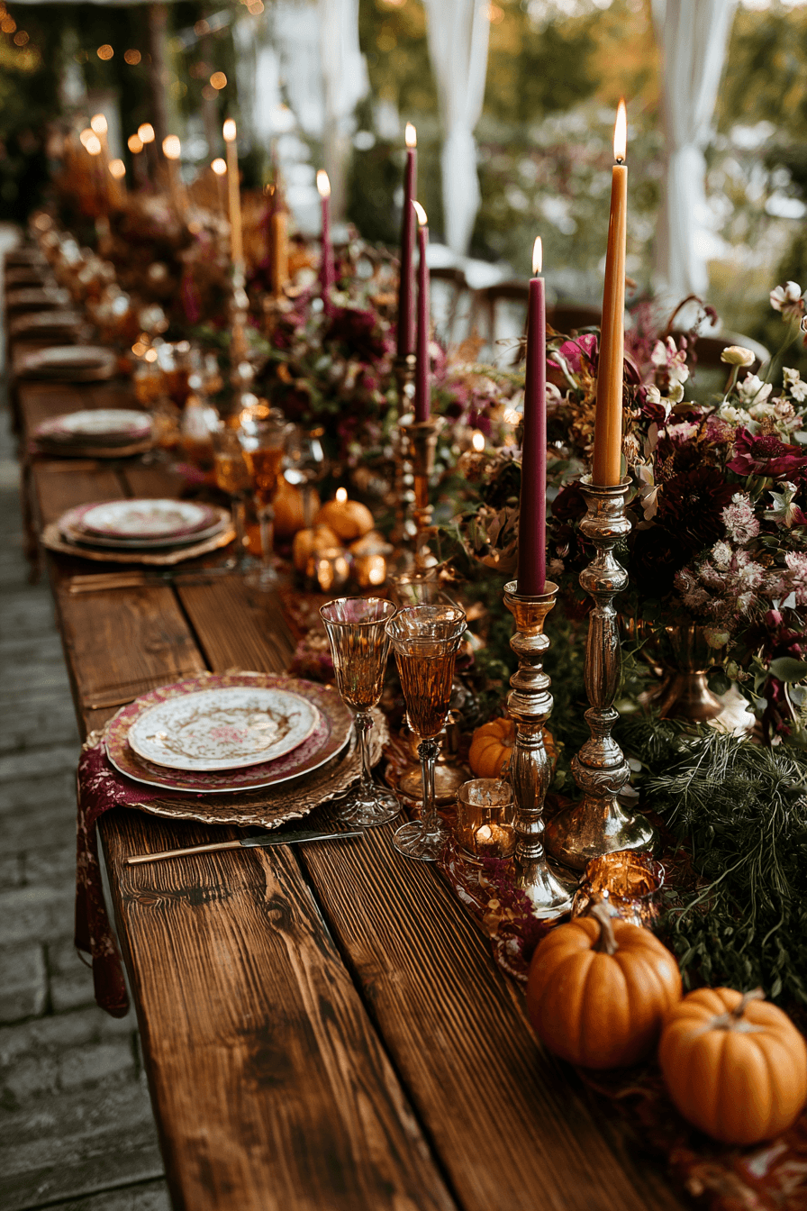 27 Beautiful Fall Outdoor Wedding Inspirations You'll Love