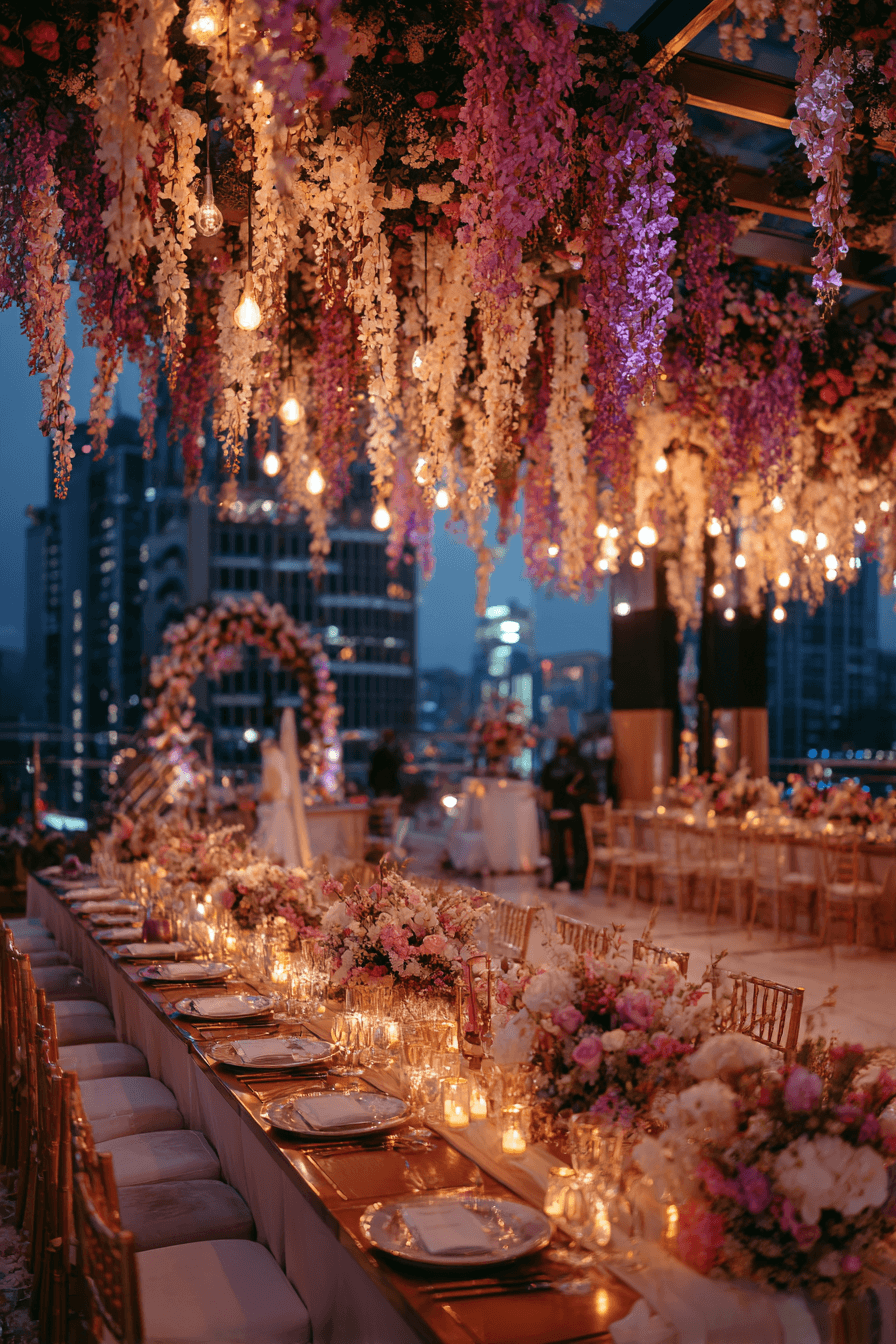 27 Stunning Rooftop Wedding Reception Ideas for an Unforgettable Celebration