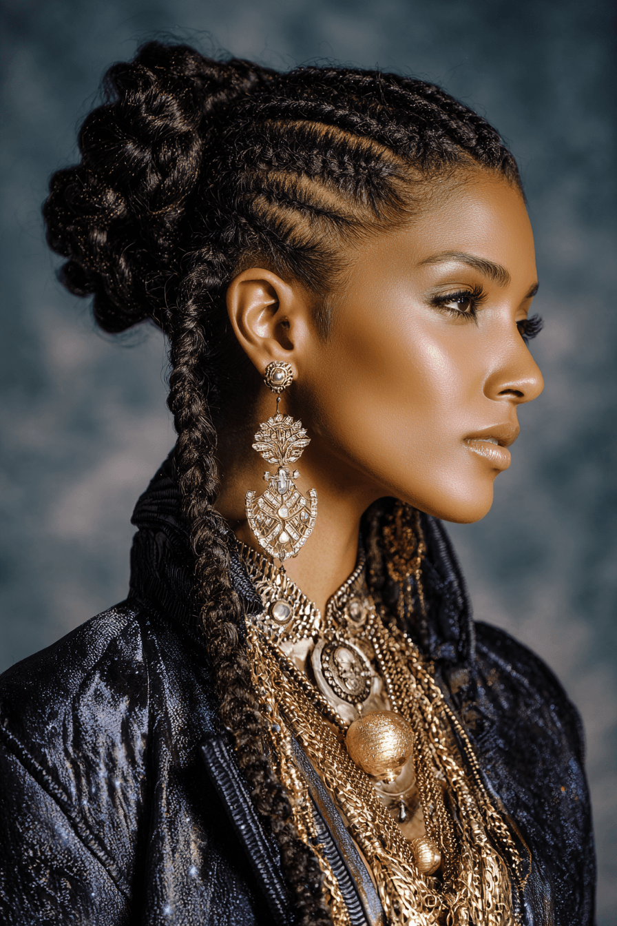 27 Beautiful Braided Cornrow Hairstyles for Women