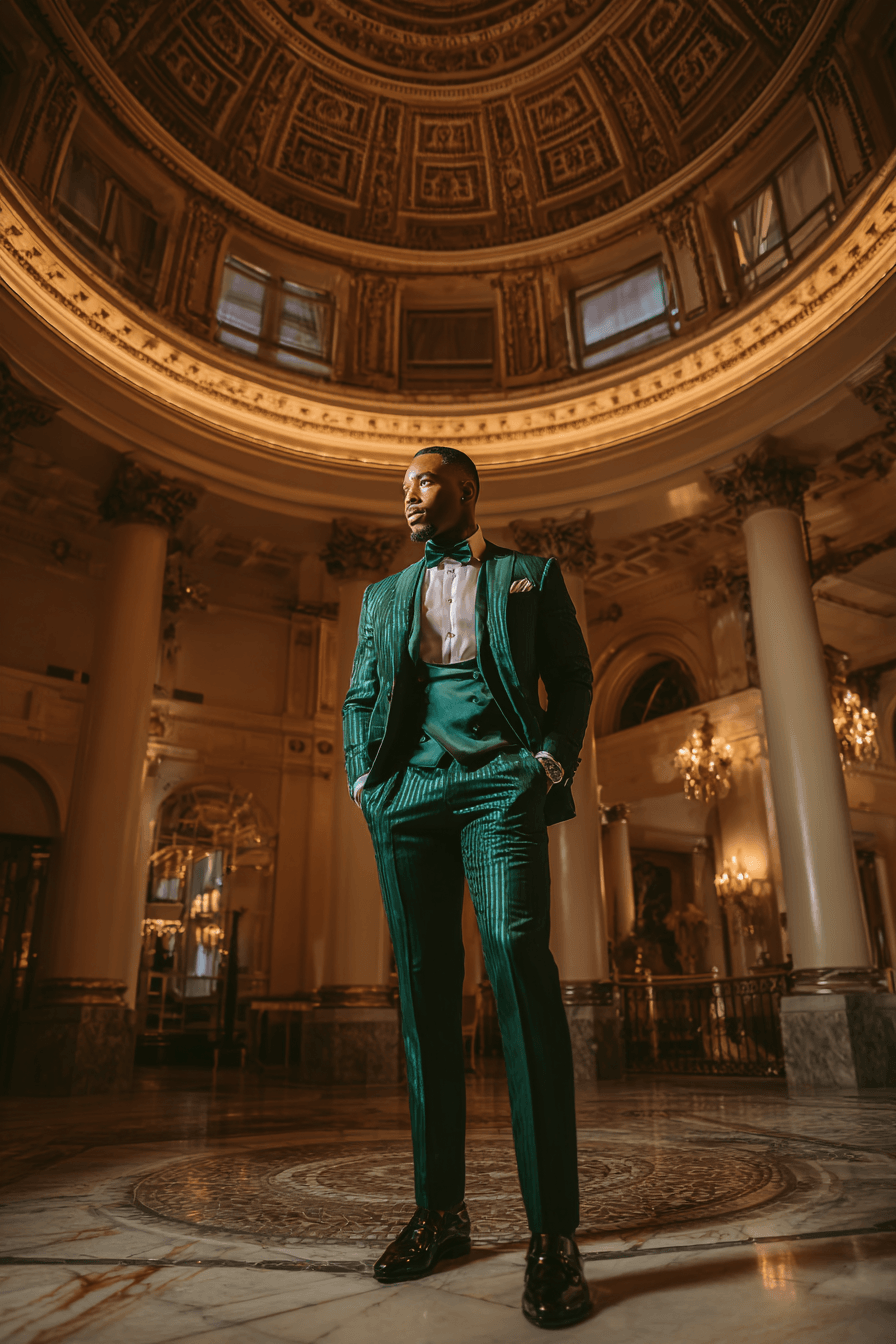 27 Best Green Groom Attire Looks to Elevate Your Wedding Day