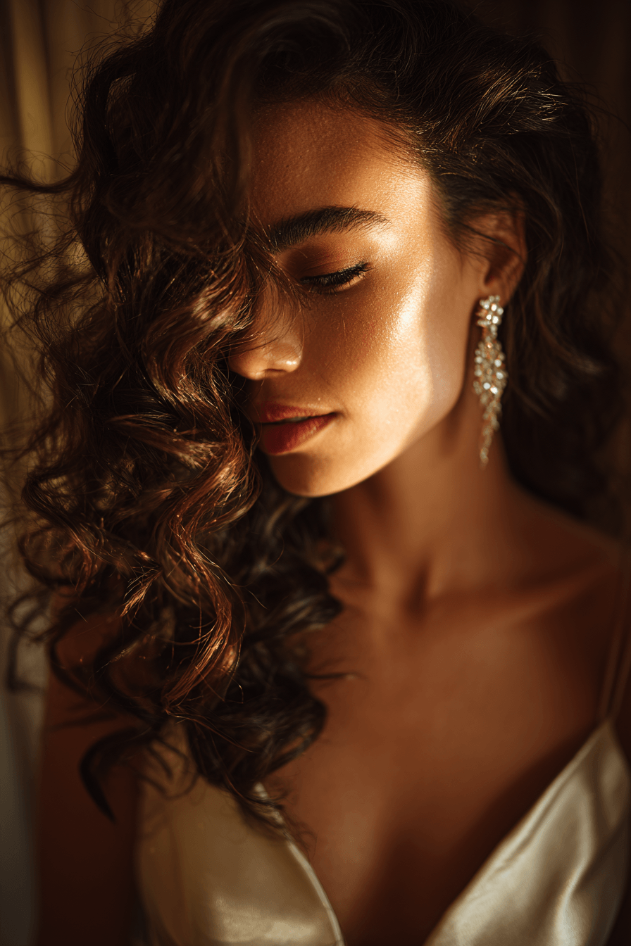27 Beautiful Curly Hair Wedding Styles to Inspire Your Bridal Look