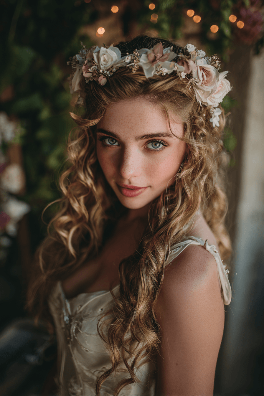 27 Beautiful Curly Hair Wedding Styles to Inspire Your Bridal Look