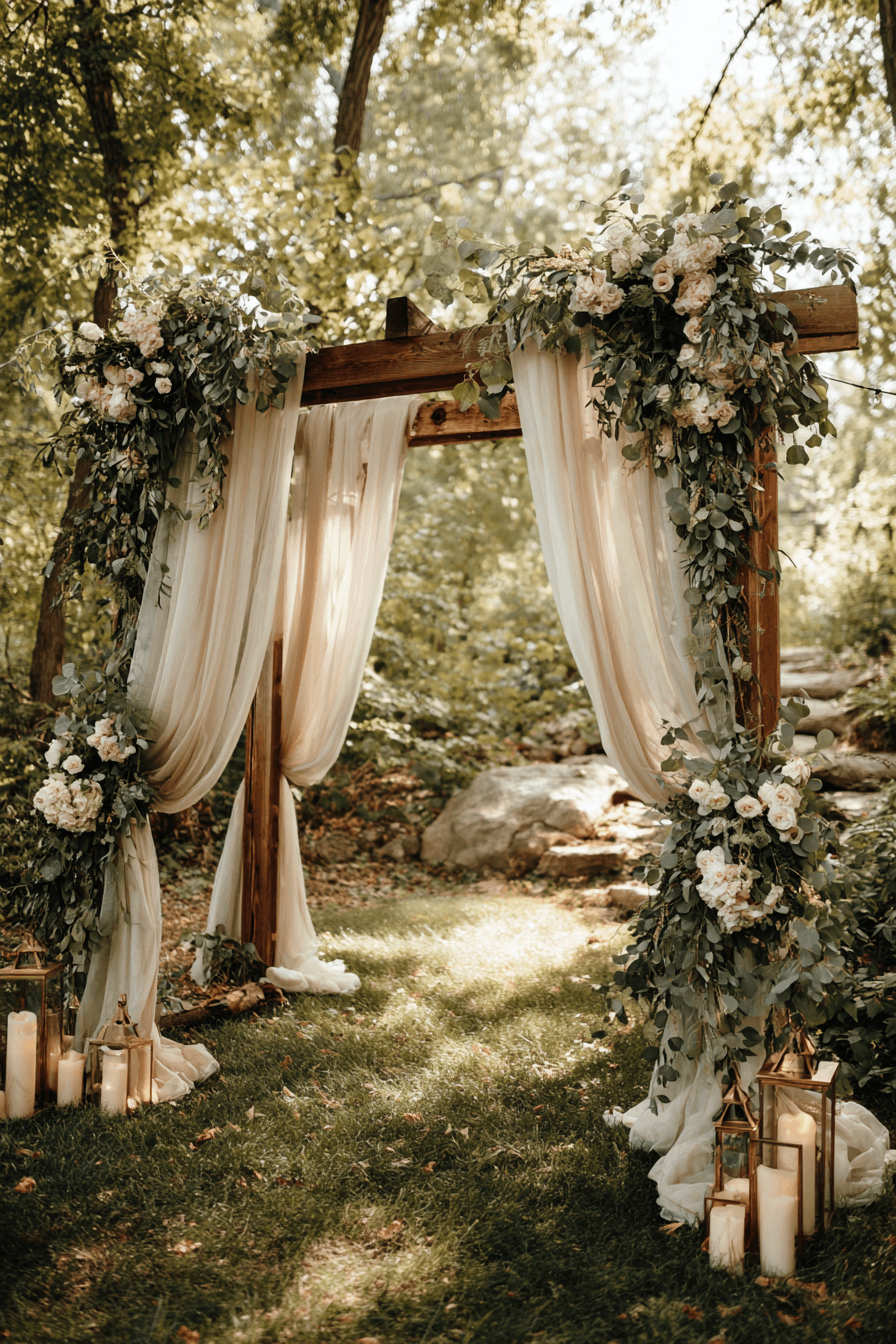 27 Sage Green Wedding Backdrop Ideas for a Dreamy Ceremony