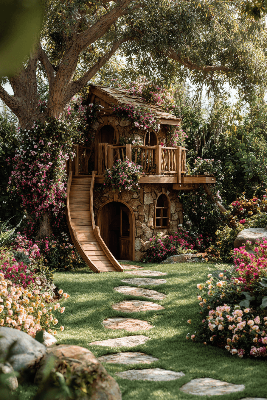 27 Fun and Educational Children's Garden Play Areas to Explore