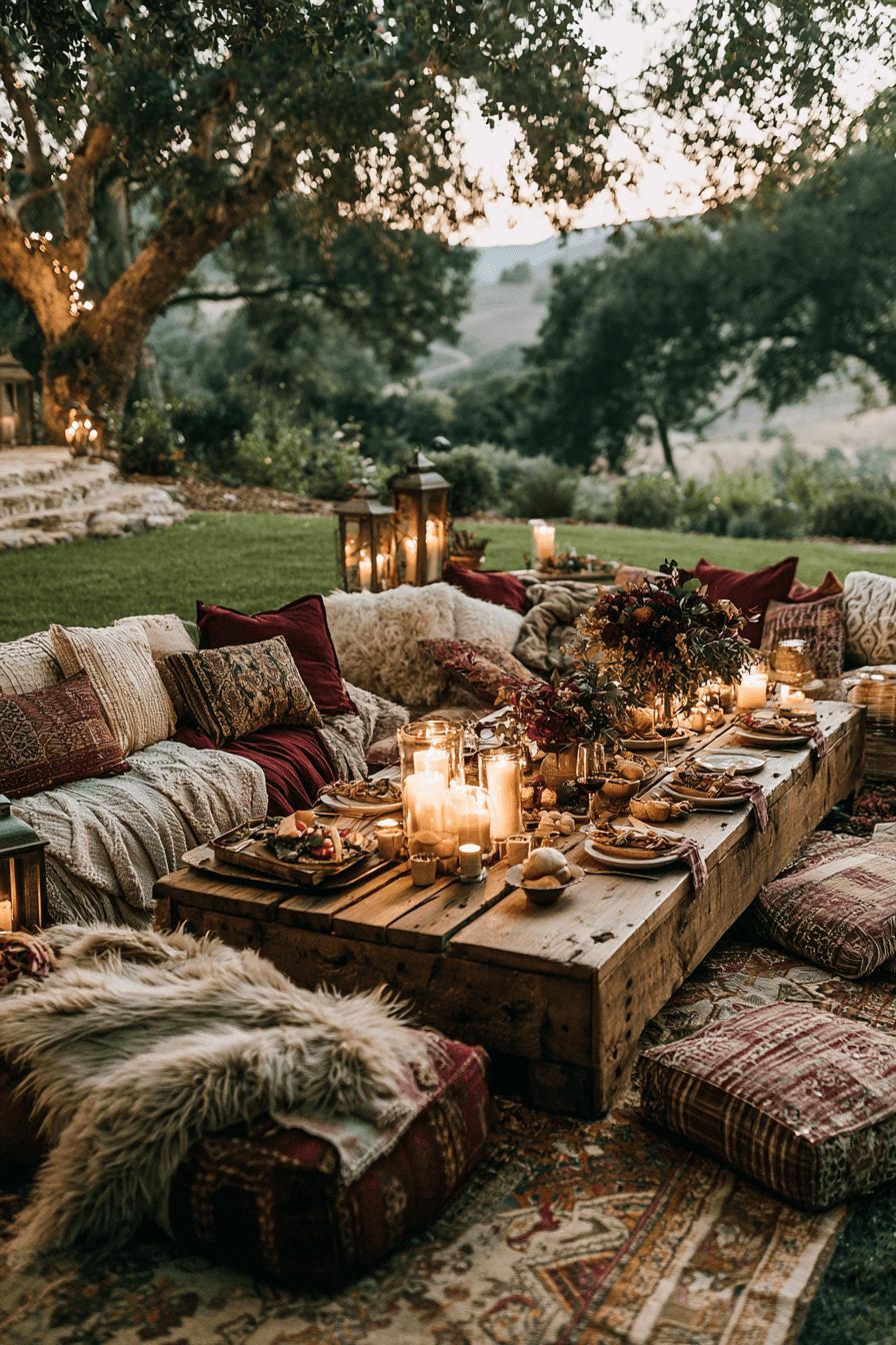 27 Beautiful Fall Outdoor Wedding Inspirations You'll Love