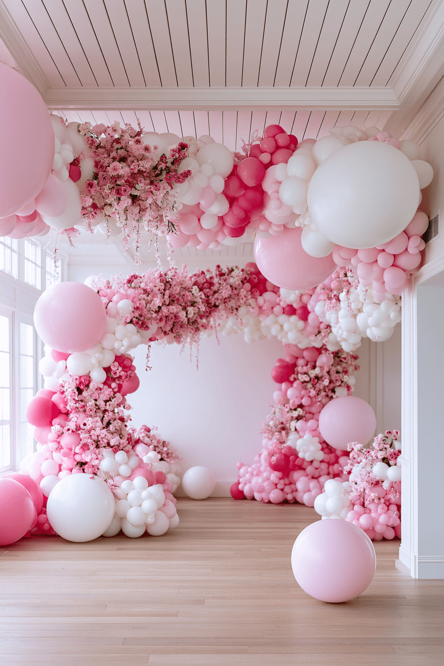 27 Pink and White Birthday Decor Ideas for a Dreamy Celebration