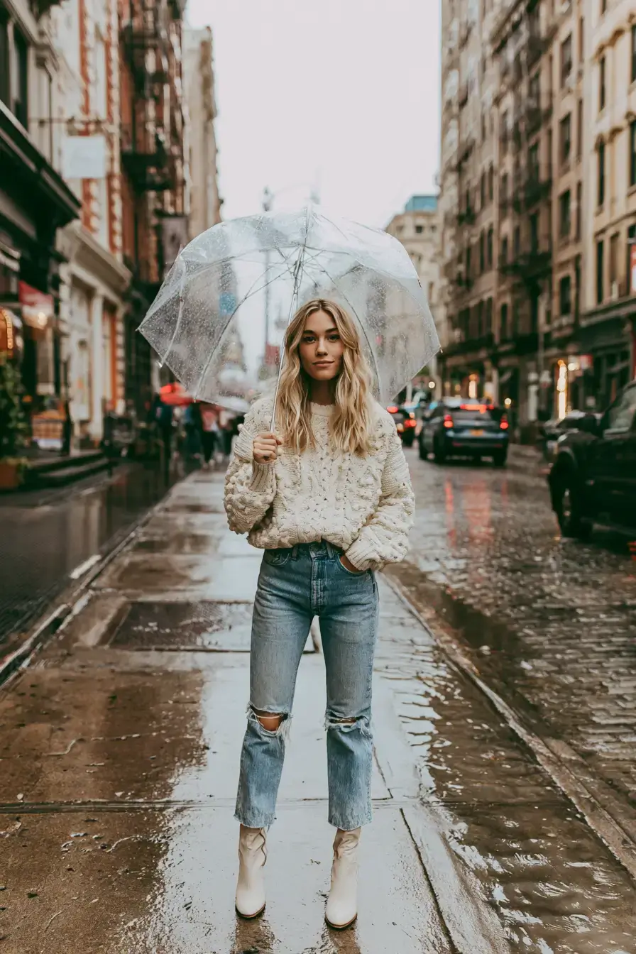 27 Rainy Weather Outfit Ideas to Stay Stylish and Dry