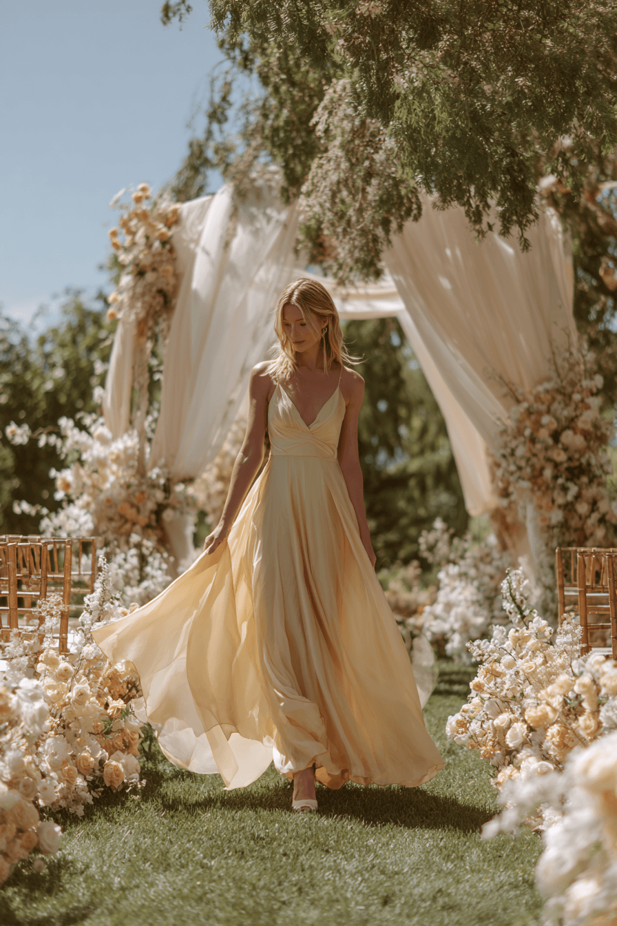 27 Butter Yellow Bridesmaid Dresses That Will Brighten Your Wedding Day