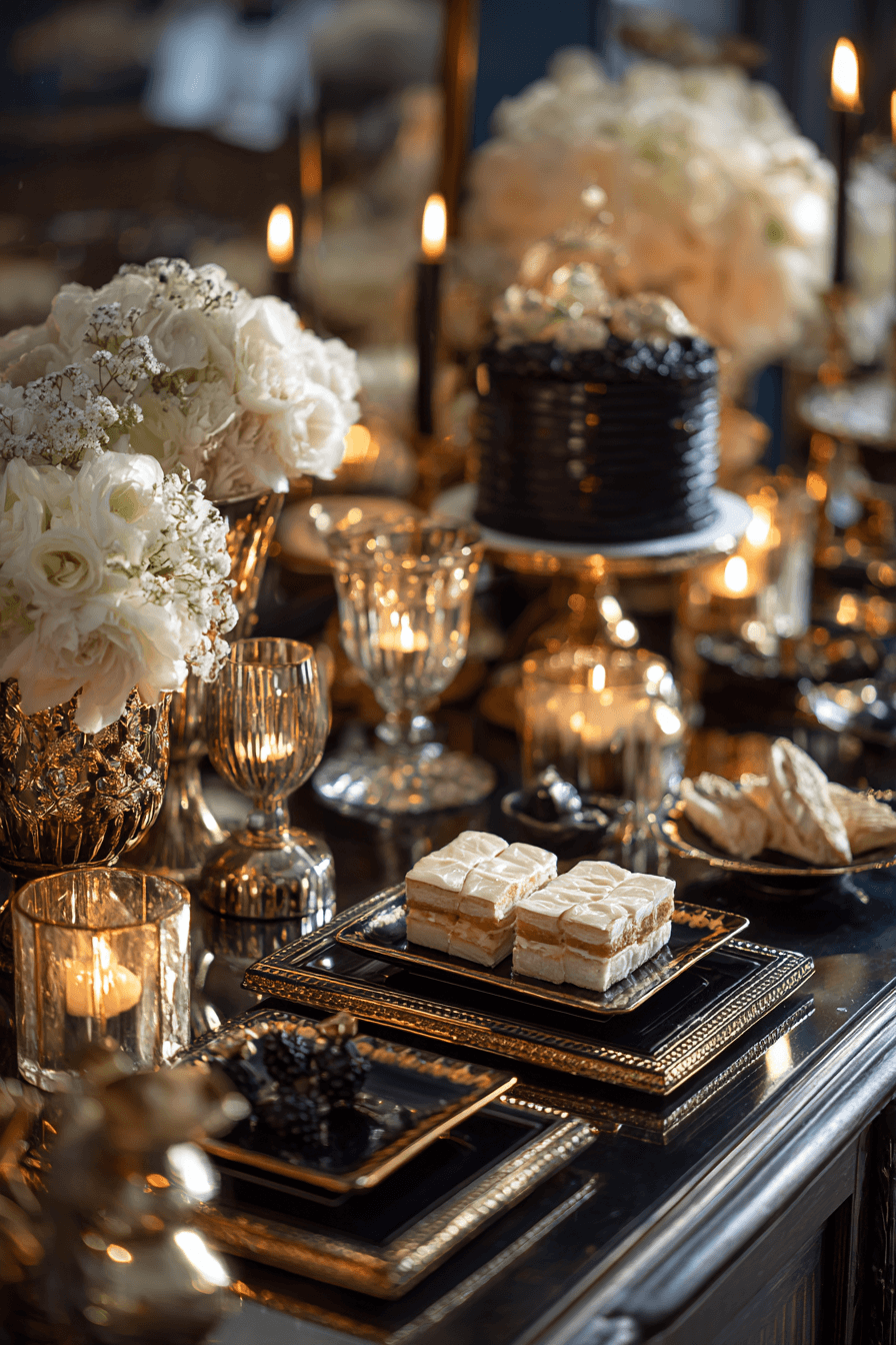 27 Black and Gold Dinner Party Ideas for a Luxe Celebration