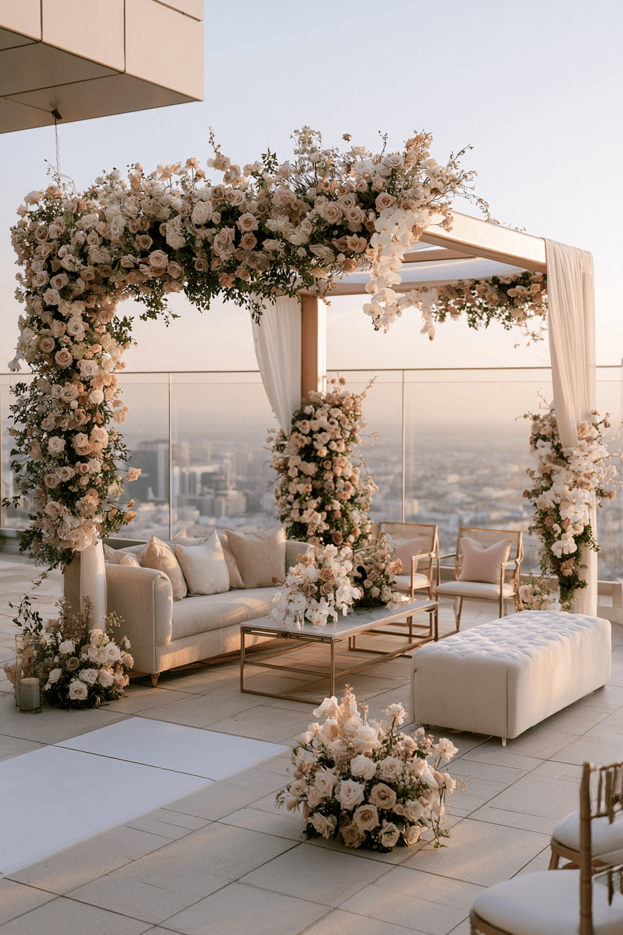 27 Beautiful Terrace Wedding Decor Ideas to Transform Your Venue