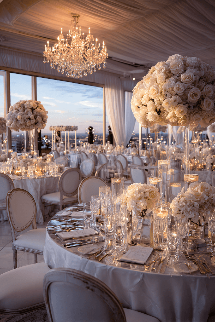 27 Stunning Rooftop Wedding Reception Ideas for an Unforgettable Celebration