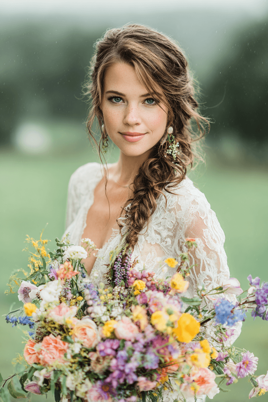 27 Elegant Cascading Wedding Bouquets Every Bride Will Love