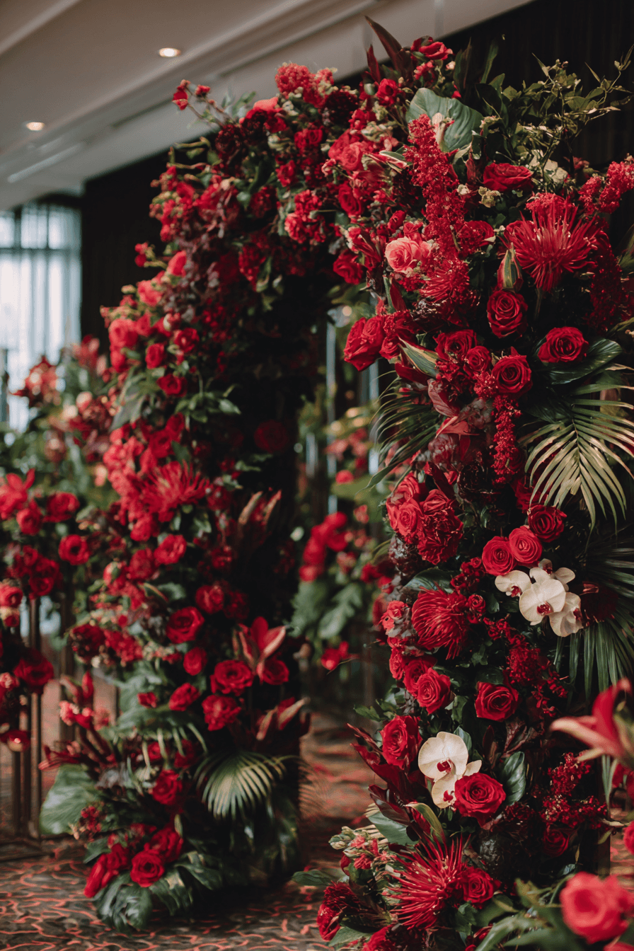 27 Breathtaking Floral Arch Wedding Decor Ideas