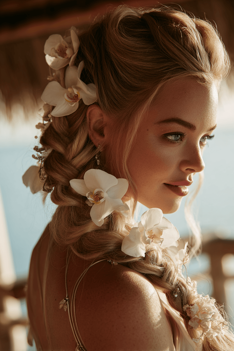 27 Stunning Beach Wedding Hairstyles for a Dreamy Seaside Ceremony