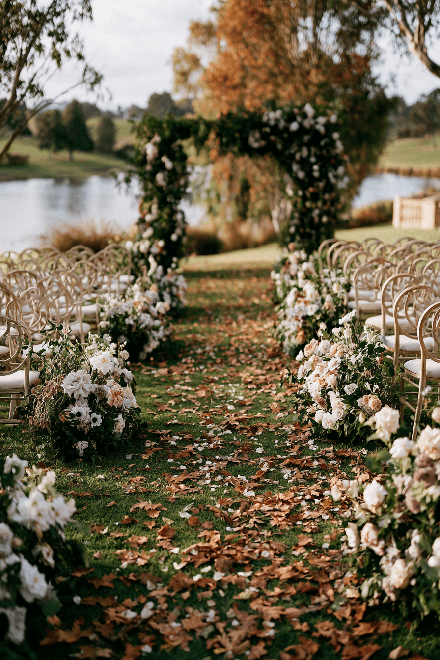 27 Beautiful Fall Outdoor Wedding Inspirations You'll Love