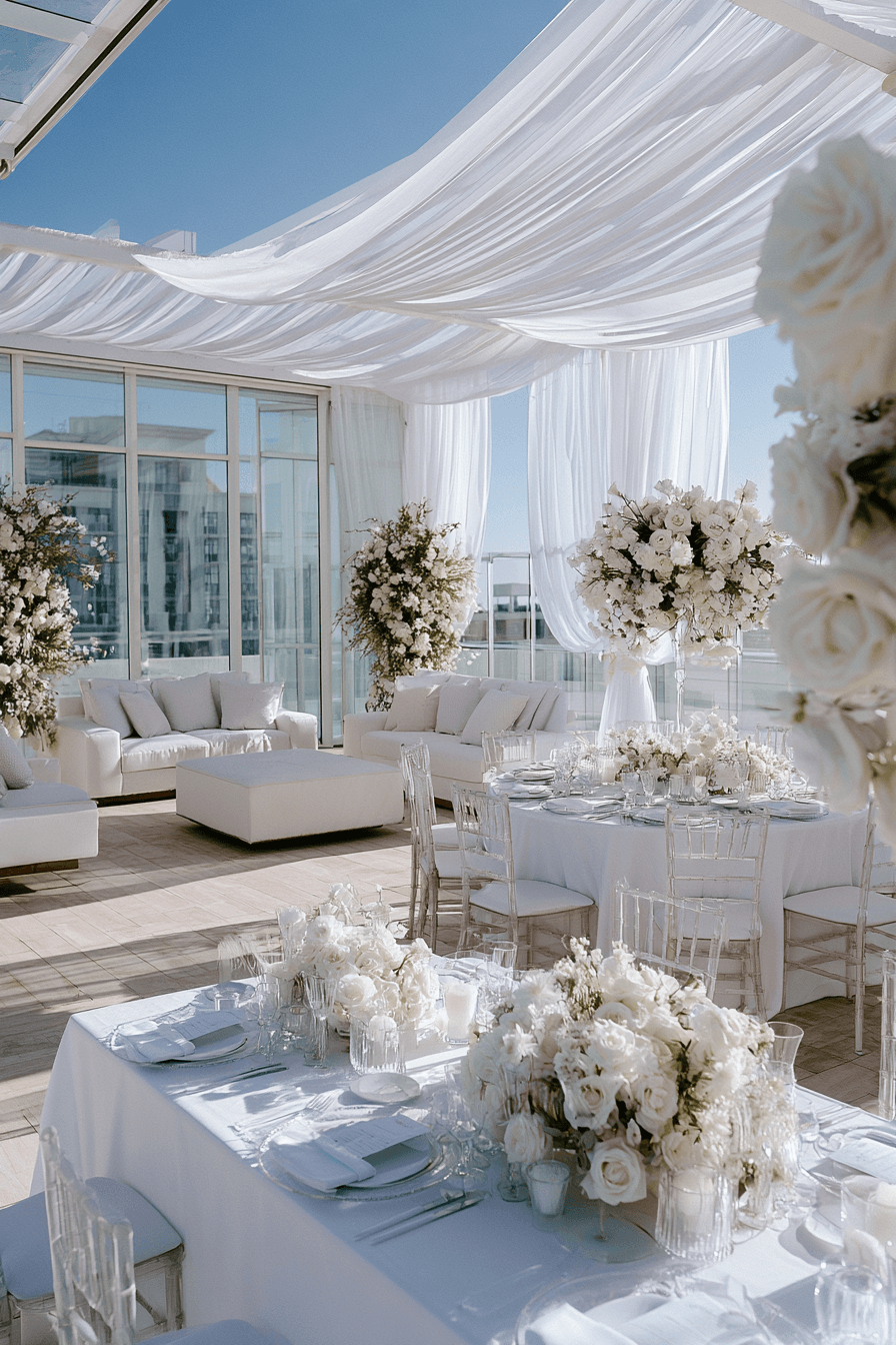 27 Beautiful Terrace Wedding Decor Ideas to Transform Your Venue