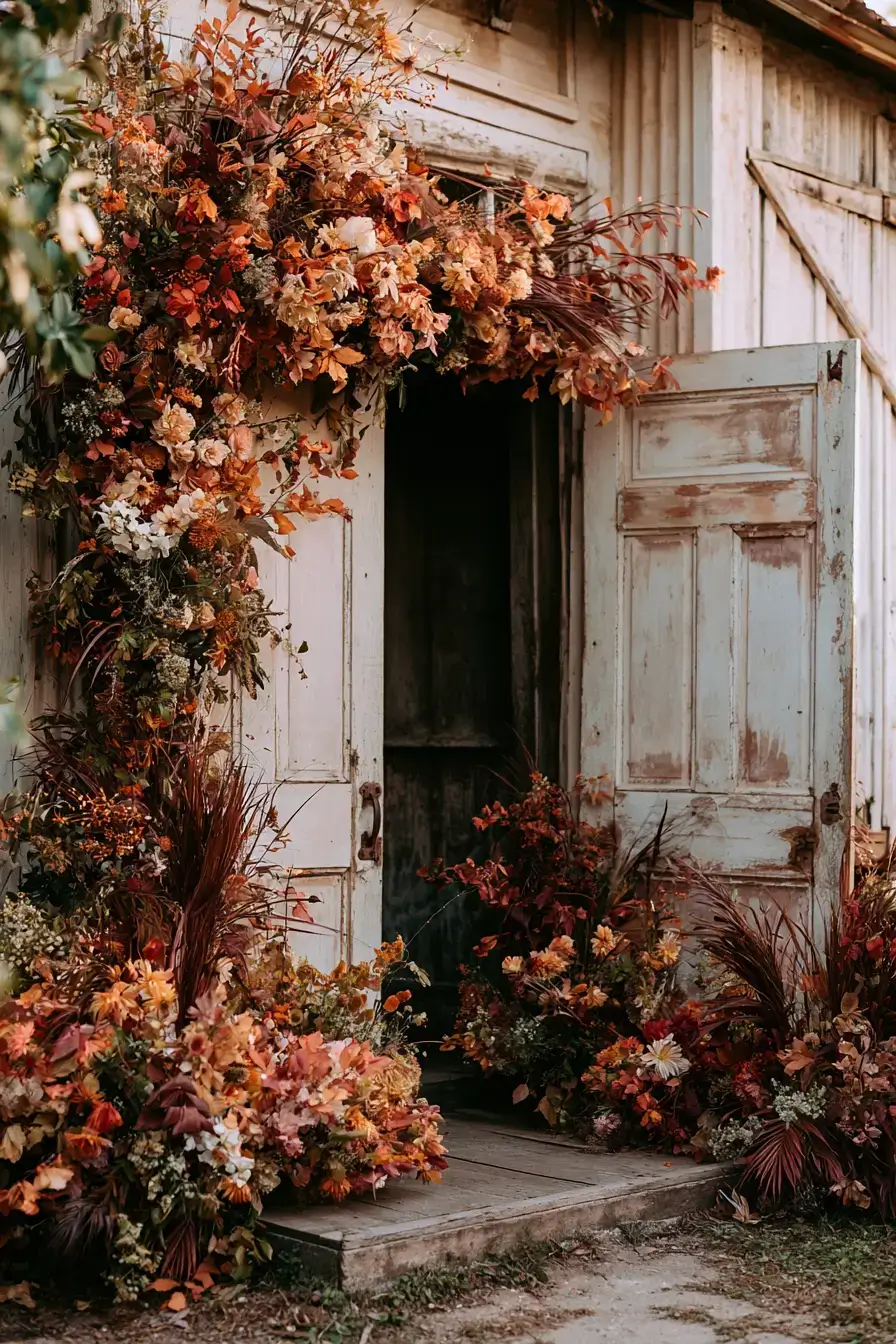 27 Stunning Burnt Orange Wedding Flowers for a Warm and Romantic Celebration
