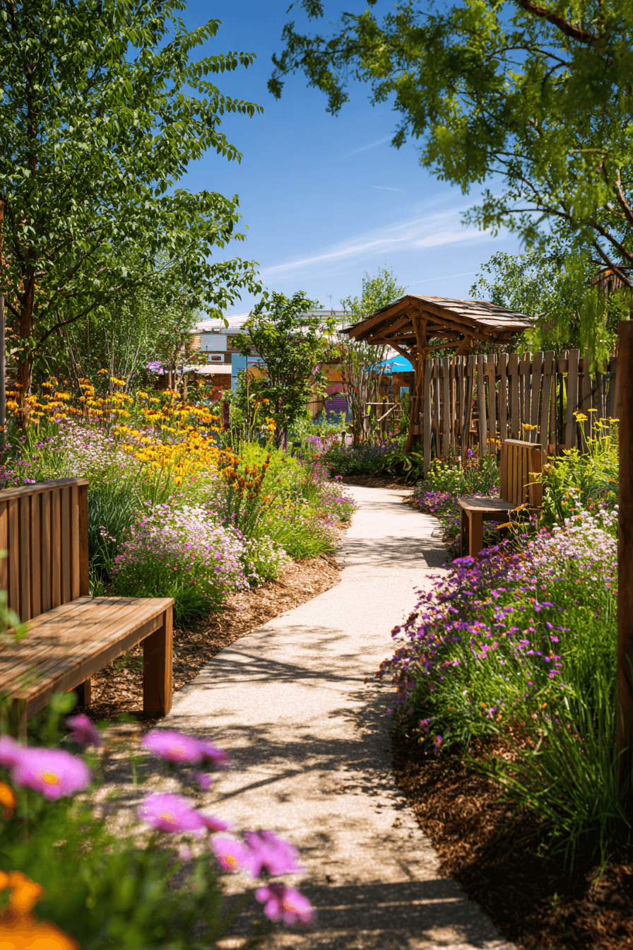 27 Fun and Educational Children's Garden Play Areas to Explore