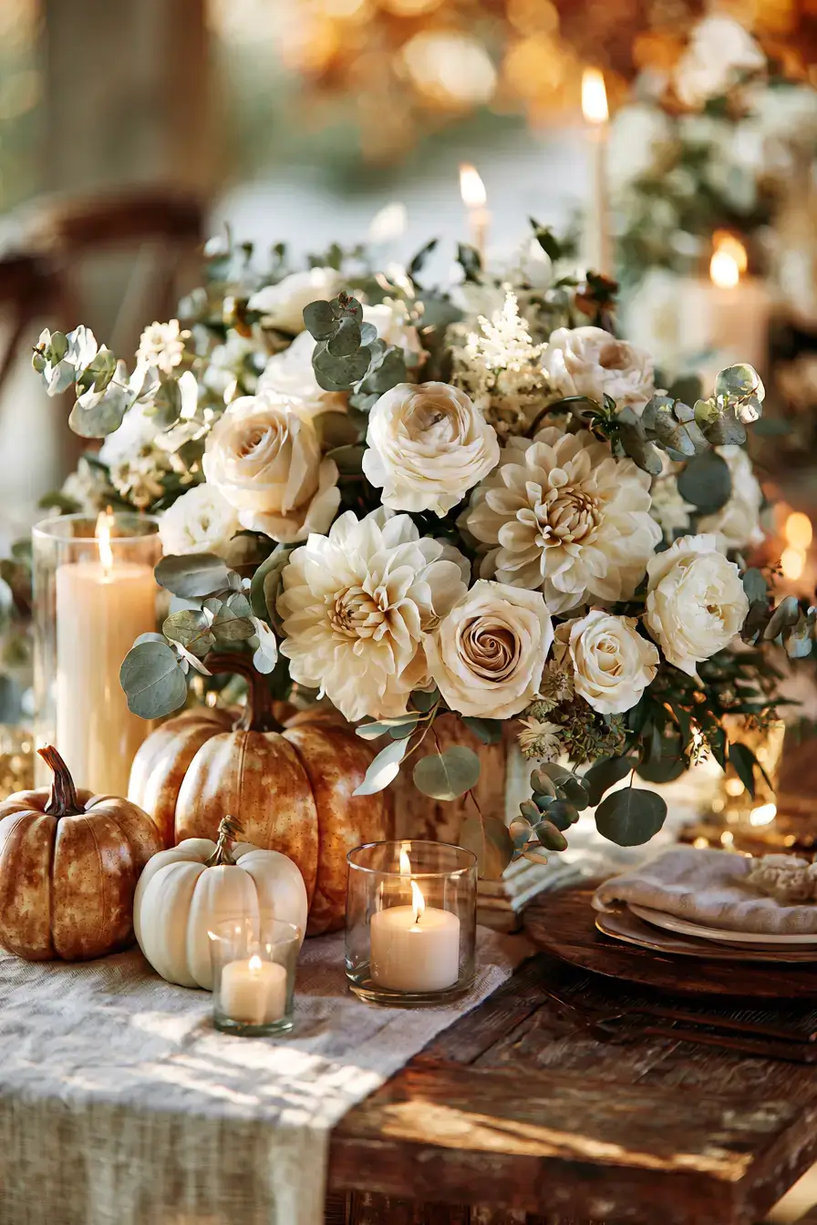 27 Stunning Fall Wedding Centerpieces for Every Wedding Style