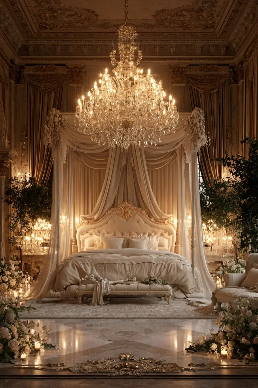 27 Timeless Fantasy Royal Bedroom Ideas for Classic Elegance