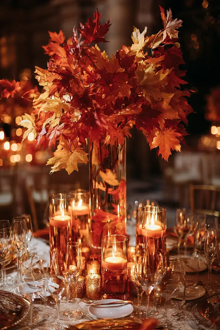 27 Stunning Fall Wedding Centerpieces for Every Wedding Style