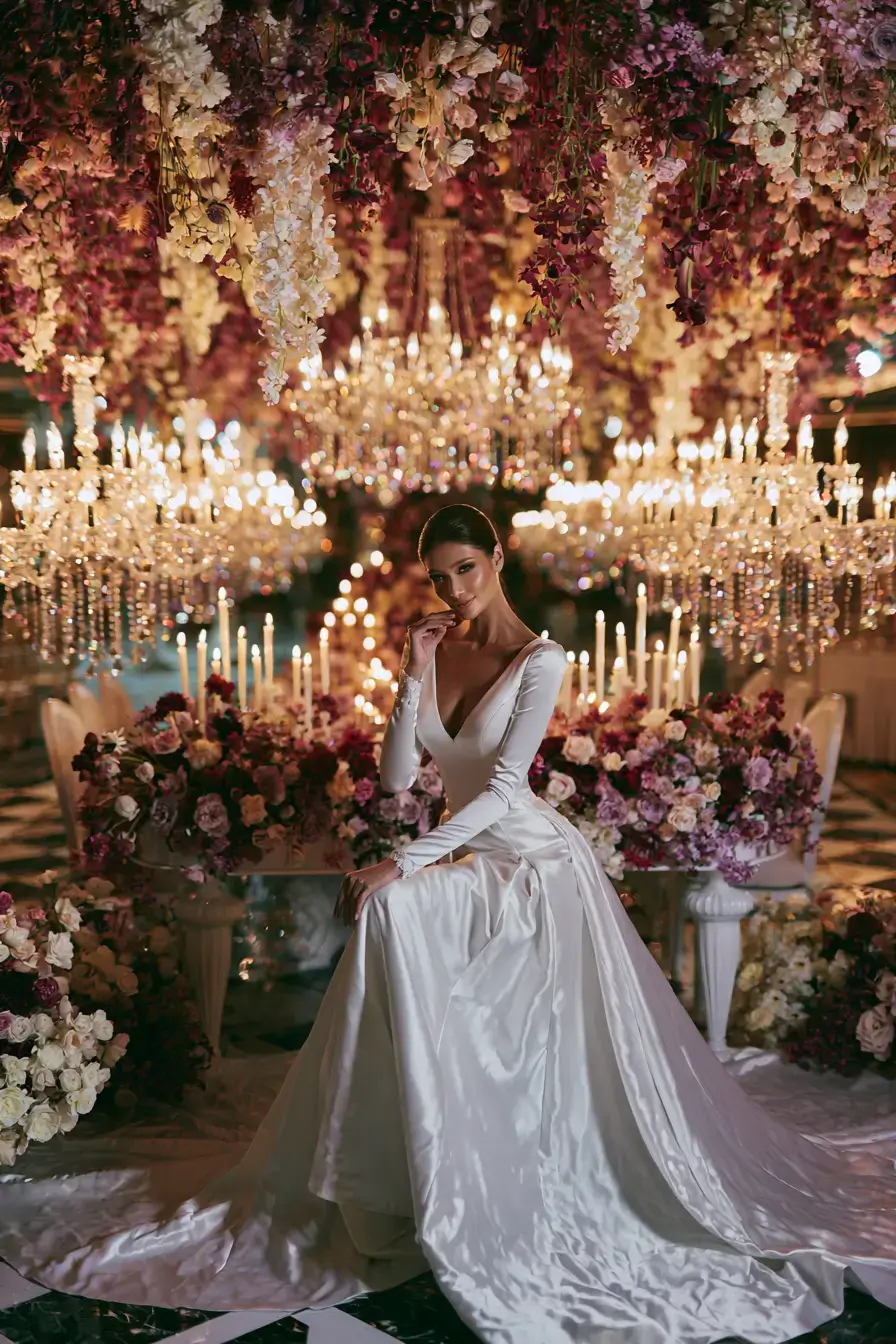 27 Elegant Satin Wedding Dresses with Sleeves for Your Dream Wedding