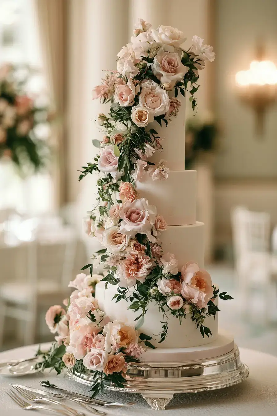27 Stunning 4 Tier Wedding Cake Ideas for Every Wedding Style