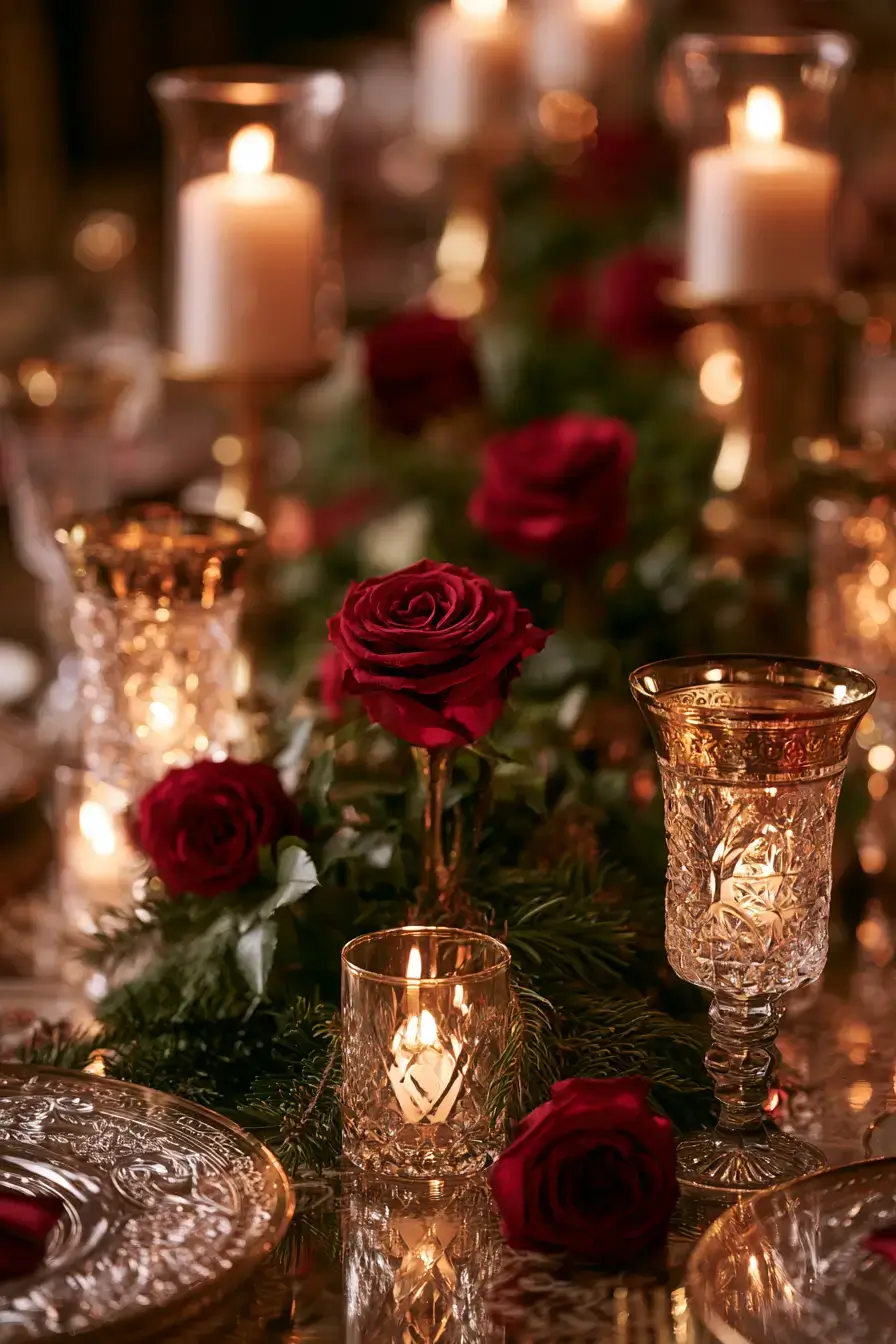 27 Christmas Wedding Centerpieces That Will Make Your Reception Magical