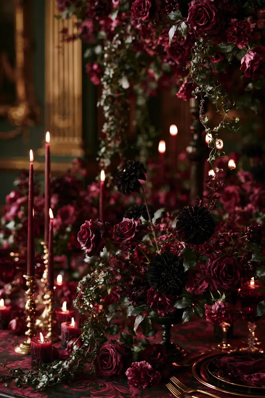 27 Elegant Halloween Wedding Inspiration Ideas for a Magical Day
