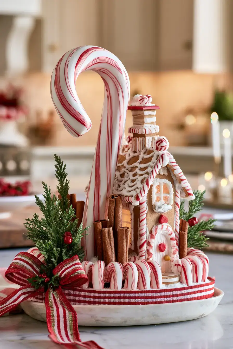 27 Candy Cane Centerpiece Ideas to Make Your Holiday Table Shine