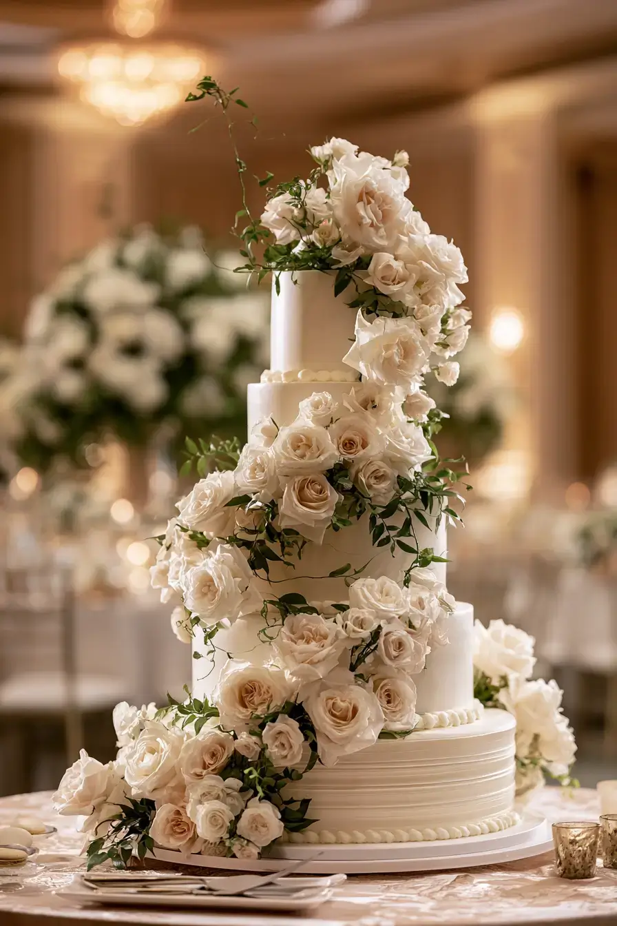 27 Stunning 4 Tier Wedding Cake Ideas for Every Wedding Style
