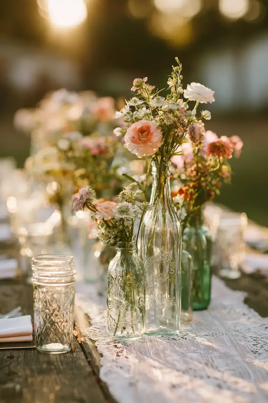 27 Gorgeous Bud Vase Wedding Centerpieces for Timeless Elegance