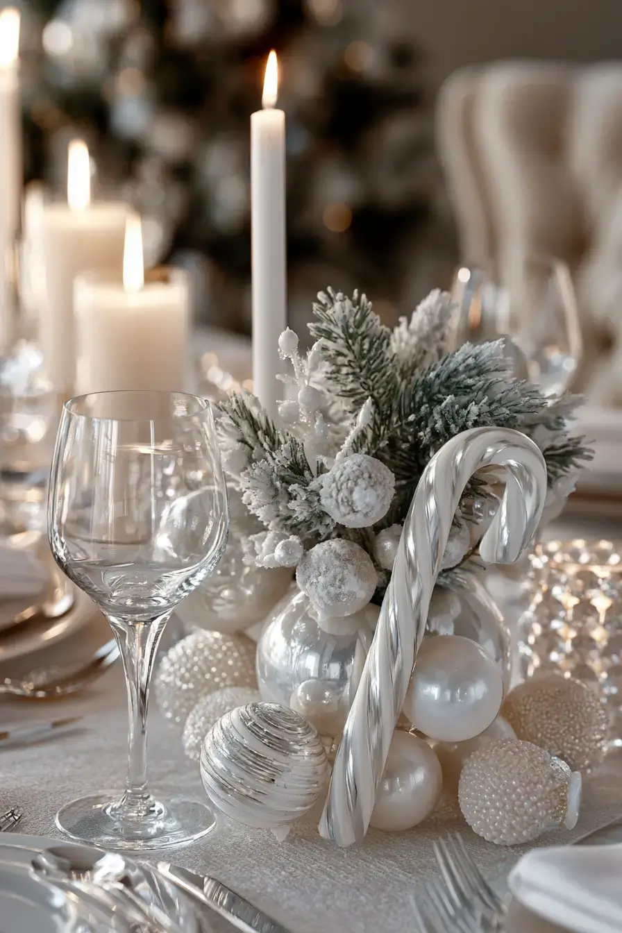 27 Candy Cane Centerpiece Ideas to Make Your Holiday Table Shine