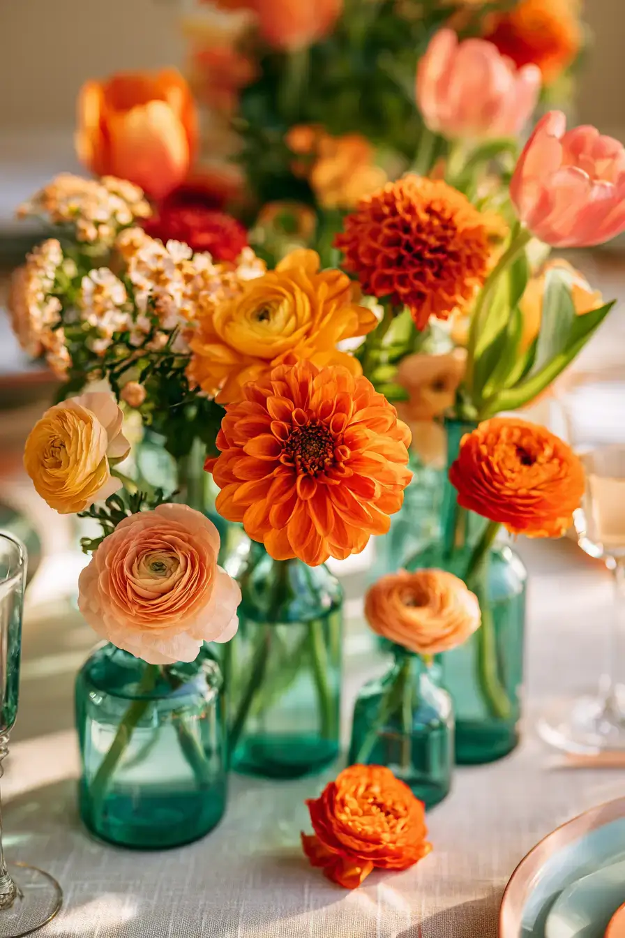 27 Gorgeous Bud Vase Wedding Centerpieces for Timeless Elegance