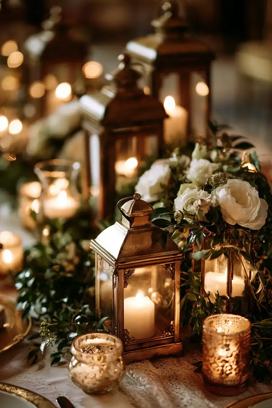 27 Christmas Wedding Centerpieces That Will Make Your Reception Magical